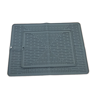 Refine Factory Non-Slip Baking Mat Silicone Modern Large Dish Drying Mat Eco-Friendly Rectangle <strong>Table</strong> <strong>Top</strong> <strong>Protector</strong> for Home Use - Product Image 4