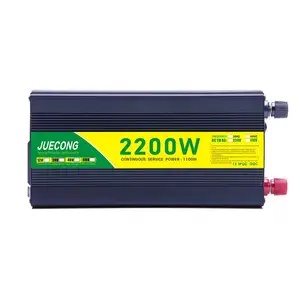 कार्य घरेलू उपयोग के लिए नंबर वन 2200w रिपेयर साइन वेव इन्वर्टर 12v कनवर्टर 220 बेचें