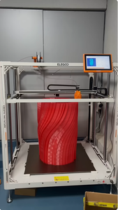 Impresora 3D FDM de Alta Velocidad OrangeStorm Giga 1224x1164x1425mm, PLA, Nivelación Automática, Plataforma Calefactada, Gran Tamaño, Impresión Rápida - Product Image 3