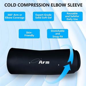 Maßgefertigtes Heiß-Kalt-Therapiepack Flexibles Eispack Kältetherapie Kompressions-Gel-Eisbeutel für Arm Knie Wade Ellbogen Verletzungen - Product Image 3