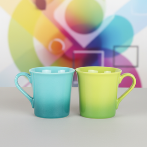 Modern Porcelain <b>Ceramic</b> <b>Mug</b> Stackable Design Durable Construction Reusable Food Safe Dishwasher Microwave Safe Customizable - Product Image 1