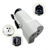 Nouvel adaptateur de charge bidirectionnel Goodev Tech GDE-Type 1 V2L08 16A Type 1 EV Discharge Plug vers prise UK IP44