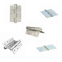 Charnières à ressort double action de qualité supérieure, design traditionnel, 180 mm, en acier inoxydable poli 304, 4 mm, pour portes et fenêtres