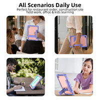 Étui robuste antichoc avec support et porte-crayon pour tablette Samsung Galaxy Tab A9 Plus A11 Plus (vente en gros)