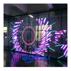 Layar LED Transparan Perekat Botai P3.91-7.8 Indoor 1000x1000 pada Panel Kaca - Product Image 5