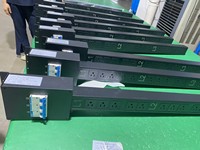 PDU de grado industrial de alta potencia trifásico 100A 380V con disyuntor