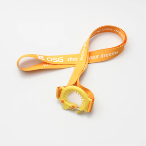 Lanière <span class=keywords><strong>porte</strong></span>-bouteille en polyester personnalisée avec impression offset, écologique, avec crochet, échantillon gratuit - Product Image 5