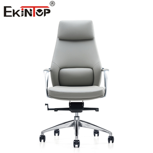 Chaise de bureau moderne en cuir PU pour cadres, fauteuil inclinable ergonomique pour ordinateur, hauteur réglable - Product Image 6