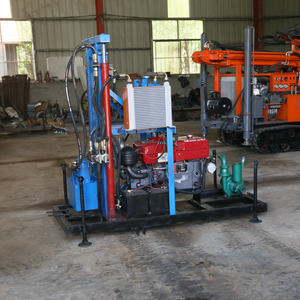 Yeni tasarım küçük taşınabilir su kuyu sondaj donanımı 120m dizel motor su kuyu sondaj donanımı - Product Image 3