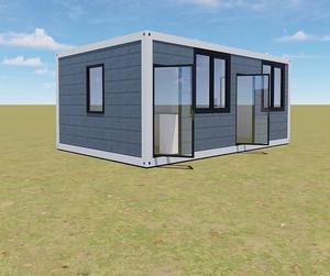 Finesse prix minuscule maison moderne Structure en acier économique 20 pieds luxe détachable bureau extérieur Portable préfabriqué conteneur maison - Product Image 5