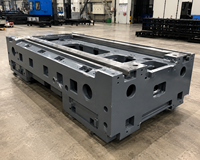 Usinage CNC sur mesure de grandes enveloppes pour bancs de machines-outils |   Services de fraisage sur portique à longue portée