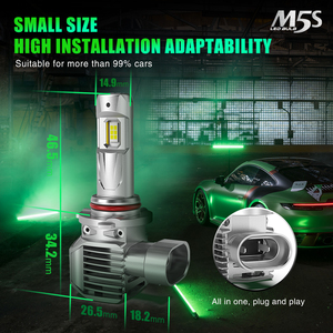 TOBYS-faro delantero para coche, luz Led láser superbrillante, M5S, 8800lm, H4, 45w, Ip68, Csp, 7 pulgadas, 70w - Product Image 6