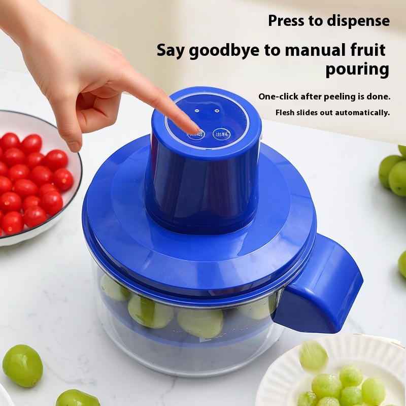 Peladora Eléctrica De Uvas Y Ajo - Máquina Automática USB, 50W, Ideal Para Tomates Y Frutas