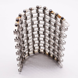 Paslanmaz çelik konveyör örgü bant gıda konveyör Metal örgü bant otomatik montaj hattı konveyör bant - Product Image 3