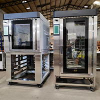 Four à Convection Électrique ou à Gaz Professionnel, Four à Air Chaud Rational pour Boulangerie et Équipement de Cuisine Commercial