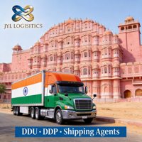 Service d'agent logistique de fret et de transport express vers l'Inde, livraison porte-à-porte, expédition et exportation
