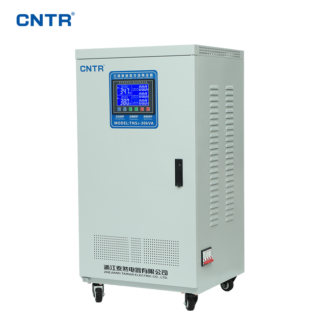 TNS 30kVA Smart Servo Voltage Stabilizer - Energy Efficient Regulation with Automatic Voltage Optimization