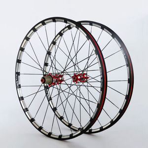 RXR 7-11 vitesses à travers l'essieu/QR roues <span class=keywords><strong>vtt</strong></span> 26/27.5/29 "moyeu en carbone vélo de montagne ensemble de roues frein à disque 5 roulements ensembles de roues de vélo - Product Image 1