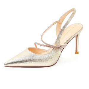Scarpe con <span class=keywords><strong>Tacco</strong></span> <span class=keywords><strong>Basso</strong></span> e Fiocco in Strass per Donna, <span class=keywords><strong>Décolleté</strong></span> a Punta per Feste ed Eventi Nuziali - Product Image 6