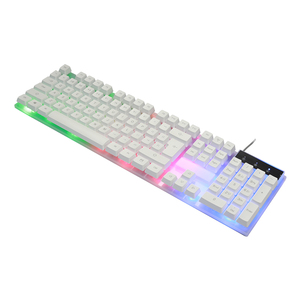 Nhà máy phù hợp dịch vụ <span class=keywords><strong>USB</strong></span> có dây chơi Game bàn phím 104 phím Ergonomic nhiều màu LED Backlit chơi game Bàn phím Kit cho game thủ - Product Image 4