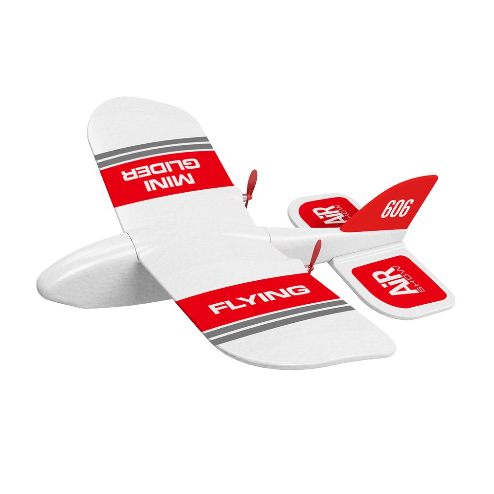 HOSHI KF606ミニグライダー屋内フォームRC飛行機おもちゃライト