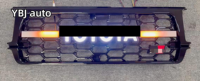Accessoires de voiture YBJ, calandre de pare-chocs avant avec LED, Land Cruiser FJ80 1990-1997 LC80, style GR modifié, calandre avant LC80