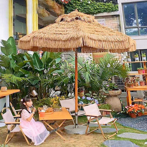 <span class=keywords><strong>Parasol</strong></span> de terrasse commercial en aluminium à long manche, style chalet, pour café, <span class=keywords><strong>avec</strong></span> chaises et <span class=keywords><strong>table</strong></span> d'extérieur pour la plage - Product Image 2