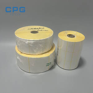 Etiqueta Térmica de Impresión Nítida con Acabado Liso, Resistente a Tres Factores, 100x100mm, 4x4 Pulgadas, Etiqueta de Código de Barras, Etiqueta de Embalaje para Comercio Electrónico, Directo de Fábrica - Product Image 1