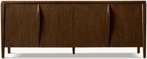 <span class=keywords><strong>Aparador</strong></span> de Madera Maciza de Nogal de Lujo, Estilo Moderno, Personalizado de Fábrica, con 4 Puertas, para Sala de Estar o Dormitorio - Product Image 3