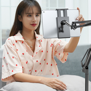 Supporto per Telefono <span class=keywords><strong>Cellulare</strong></span> e Tablet, Accessori in Alluminio con Bracci Pieghevoli e Supporto per Volante, per Letto e Uso Medico - Product Image 3