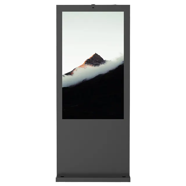 Écran numérique étanche 32 75 pouces Affichage extérieur de signalisation Affichage publicitaire LCD extérieur