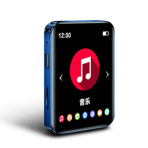 Lecteur de musique MP3/MP4 portable BT Écran tactile complet Lecture/Enregistrement vidéo Enregistreur vocal Navigation sur les images Radio FM intégrée - Product Image 1