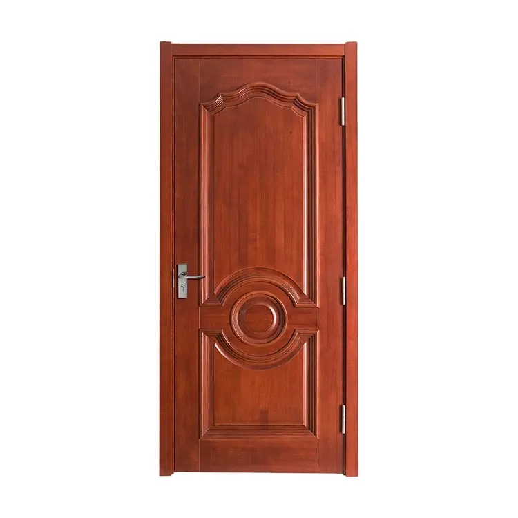 Новая модель деревянных входных дверей в европейском стиле для коттеджа