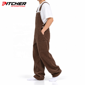 Custom <b>Mens</b> <b>Dungarees</b> Cotton Denim Utility Pockets Denim Workwear for Private Label Fashion Brands Supply - Product Image 2