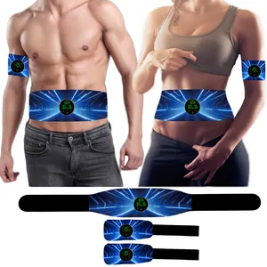 2024 new Products EMS Muscle Training Workout Equipment Abs Stimulator Slimming Waist Trimmer Belt for Men Women Abdominal