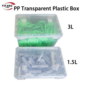 Hộp và thùng đựng đồ bằng nhựa trong suốt cao cấp tùy chỉnh, bao bì hộp nhựa trong suốt PP cao cấp, giải pháp lưu trữ cao cấp - Product Image 5