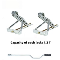 Accessoires pour remorques de camping-car : Pieds de stabilisation et de nivellement en acier robuste pour camping-cars modifiés