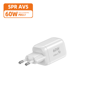 60W gan USB Loại C sạc với SPR/ AVS cho iphone17 PPS 45W sạc nhanh cho Samsung QC3.0 pd3.0 cho bộ sạc điện thoại iphone16 - Product Image 5