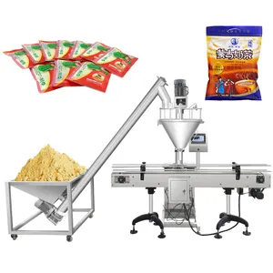 starch powder packing machine 1kg auger filler 1 kg pouch protein milk powder stick pack machine