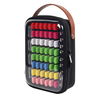 Sac de Rangement de Voyage en EVA Grande Capacité, Étanche et Antichoc, avec Filet, Organisateur Portable pour Câbles Électroniques USB Quotidien