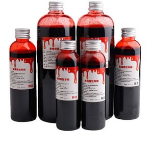 Nhỏ giọt tươi Halloween giả máu trang điểm thực tế có thể giặt hiệu ứng đặc biệt SFX phụ kiện Cosplay - Product Image 1