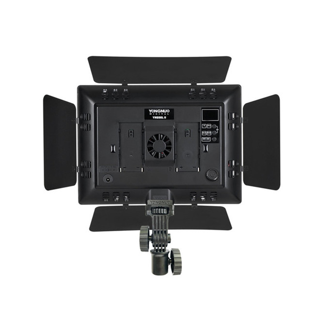 YONGNUO YN600L II YN600II 600 LED Video Light Panel with AC Power Adapter, Studio Lighting 3200-5500K Dimmable