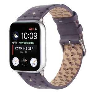 Correa de reloj inteligente de cuero genuino con diseño de mascota impreso personalizado para Apple IWatch accesorios de reloj deportivo correas - Product Image 6
