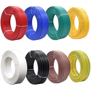 Cables Eléctricos de PVC con Núcleo de Cobre Ecológicos, Venta Directa de Fábrica Coreana, Cables Multifilar de 0.5mm para Auto y Hogar - Product Image 2