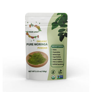 OEM suplemen Label pribadi bubuk <span class=keywords><strong>Moringa</strong></span> murni alami organik Serum daun bubuk - Product Image 2