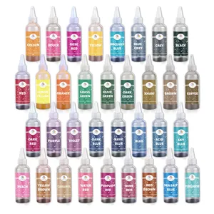 Polvo de Teñido Anudado DIY Hecho a Mano, 34 Colores, 2g en Botella, <span class=keywords><strong>Tinte</strong></span> Reactivo para Textiles, Colorantes para <span class=keywords><strong>Ropa</strong></span> Creativa Infantil que Cambia de Color - Product Image 5