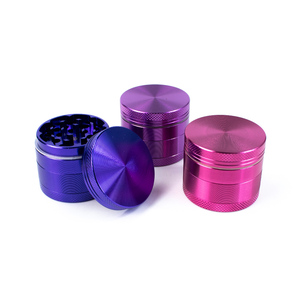 Burnisher <b>Grinder</b> Mechanical Custom Aluminium Pink <b>Grinders</b> 4 Layer Smoking <b>Herb</b> <b>Grinder</b> Custom Logo - Product Image 5