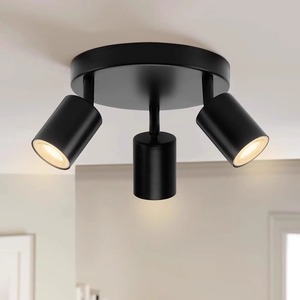 Projecteur de plafond rotatif <span class=keywords><strong>GU10</strong></span> pour salon et couloir, style nordique, fixation en saillie, éclairage exclusif transfrontalier - Product Image 3