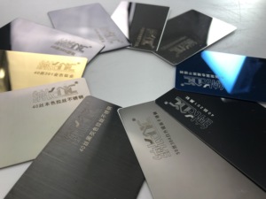 Stock piastra metallica targhetta <span class=keywords><strong>incisione</strong></span> laser 304 bianco/201 in acciaio inox nero titanio oro alluminio targhetta personalizzazione - Product Image 2