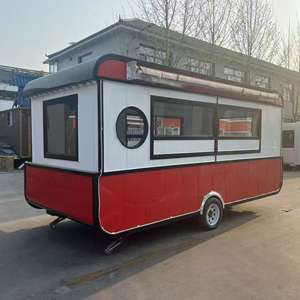 Мобильный фургон для фастфуда на открытом воздухе для торговых центров, передвижной фургон для мороженого, кофейный прицеп, мини-фудтрак, прицеп для кейтеринга на продажу - Product Image 4
